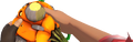 RED first-person Sniper view with Halloween JACK.