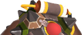 RED / YLW first-person Demoman view.