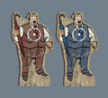 Civilian Cutout Concept Art