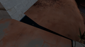 Example of one of the two visible seams in the map