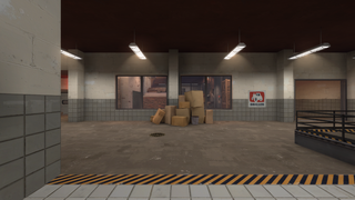 RED initial spawn and BLU second forward spawn