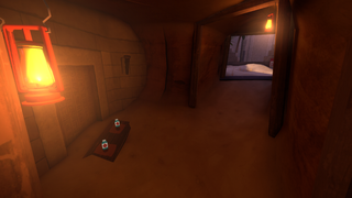 RED spawn left tunnel