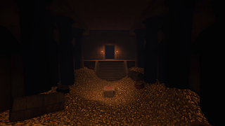 The treasure room in all its glory