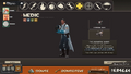 The Nürnberg Nader, the precursor to the Rejuvenator, at the loadout screen.